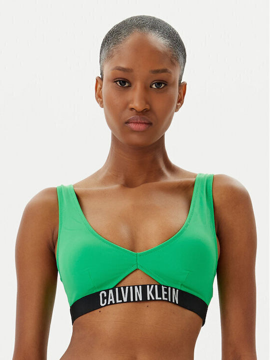Calvin Klein Bikini Μπουστάκι Green-1
