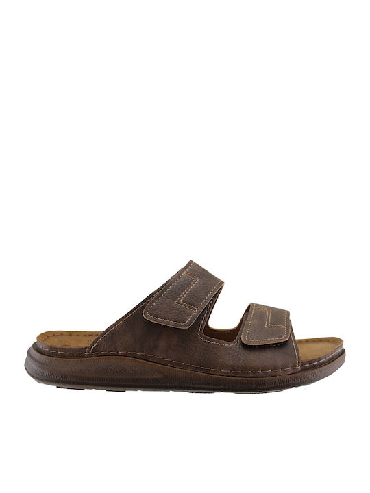 Anatomico Men's Sandals in Brown Color