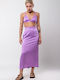 Bralette Triangel Träger Mauve
