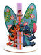 Candle 34cm Handmade Scented Wooden Decorative Disney Stitch Base 33cm Purple