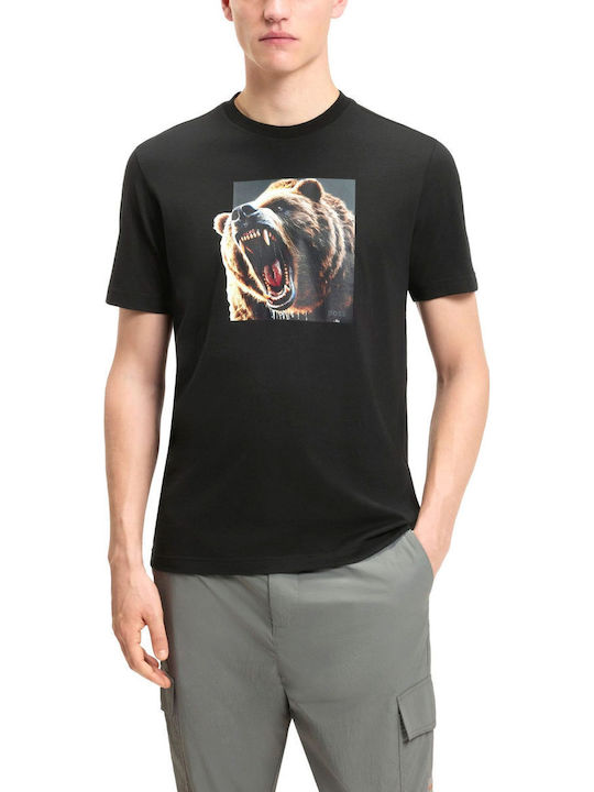 Boss T-shirt Μαύρο