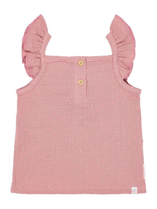 Kids Top Sleeveless Pink Blush