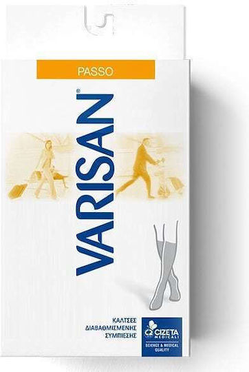 Varisan Passo Calf High Graduated Compression Socks Blue