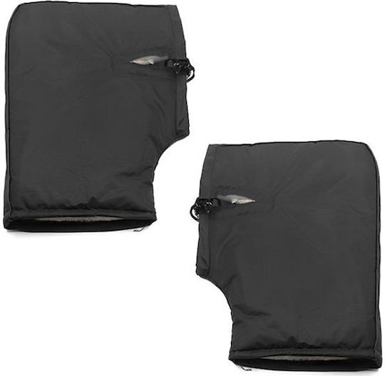 Waterproof Motorcycle Hand Covers Protection Handguards Nylon Black 64902224