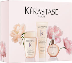 Kérastase Gloss Trio Holidays Hair Care Set with Shampoo Conditioner and Serum 3 Pieces Kérastase Gloss Trio Holidays Hair Care Set with Shampoo Conditioner and Serum 3 Pieces