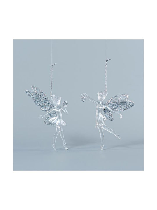 Estheti Zâna Acrilică 2 Modele Argintiu Sclipici 8,8x15,2cm 6 Bucăți 600-44621