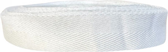 Fakarola Fabric White Ribbon
