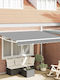 vidaXL Τέντα Βεράντας Λευκή 3x2.5m