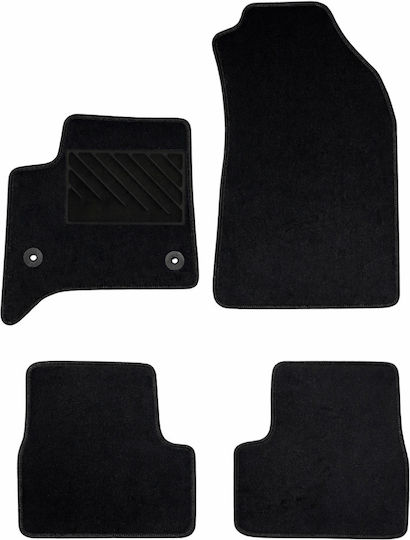 Car Mats Carpet Medium Quality Black Citroen C3 Hybrid
