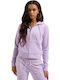 Robertson-classic Women's Sweatshirt Jacket Pastel Lilac