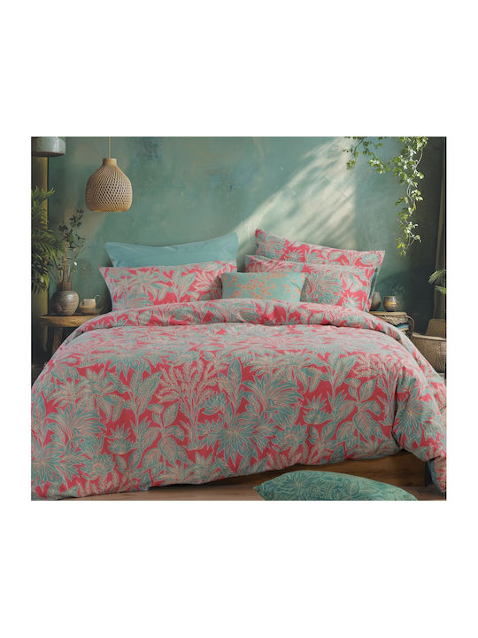 Nef-Nef Homeware Charisma Bettlaken Set Übergröße mit Gummibettlaken 160x200+35cm 4 Stück