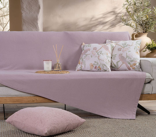 Nef-Nef Homeware Betty Πολυθρόνας Π180xΜ180cm Lilac