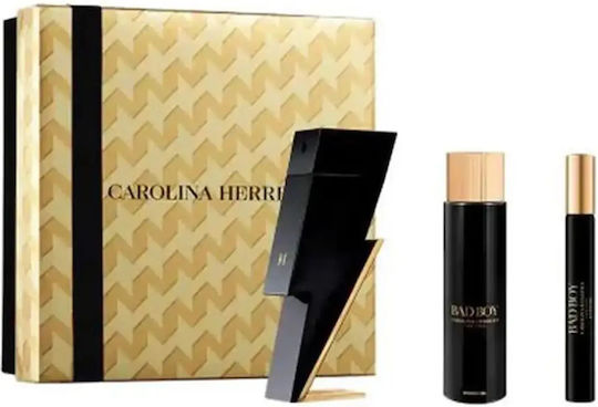 Carolina Herrera Bad Boy Männer Duftset mit Eau de Toilette
