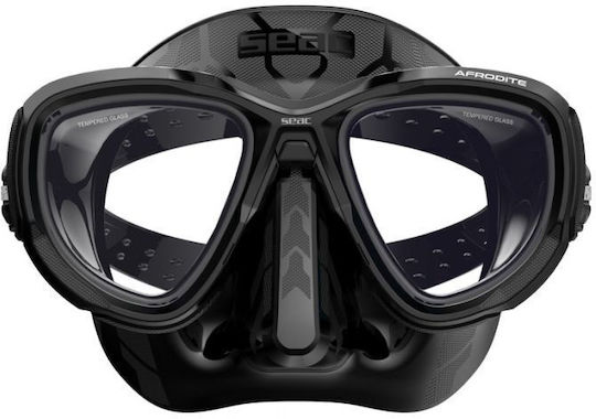 Seac Afrodite Tauchmaske aus Silikon in Schwarz