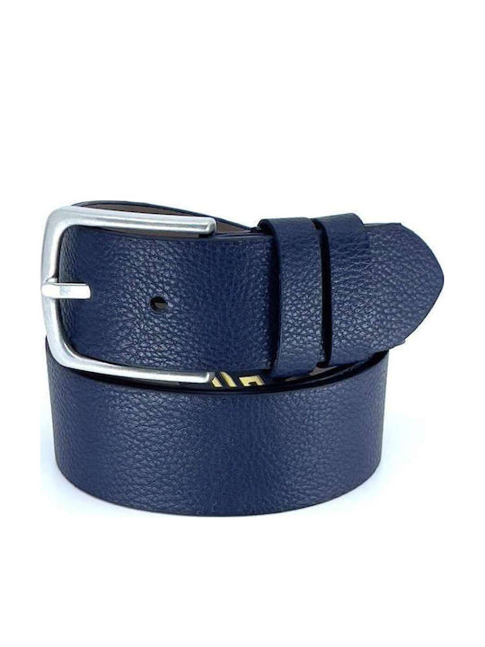 Herren Gürtel aus Künstliches Leder Blau