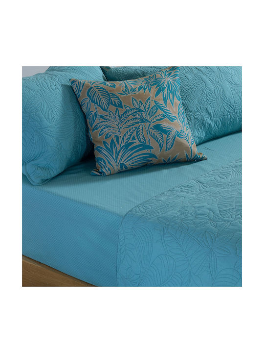 Nef-Nef Homeware Sofa-Kissen aus 100% Baumwolle Blau 45x45cm