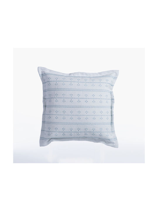 Nef-Nef Homeware Sofa-Kissen Ishmar Blau Blau 50x50cm