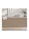 Nef-Nef Homeware Baumwoll Tischdecke Steady Beiges 180x180cm