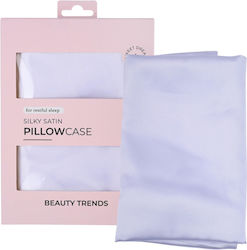 Beauty Trends Σατέν Μαξιλαροθήκη Λευκή Beauty Trends Σατέν Μαξιλαροθήκη Λευκή