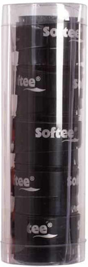 Softee Overgrip Padel Συσκευασία 5 Τμχ Μαύρο