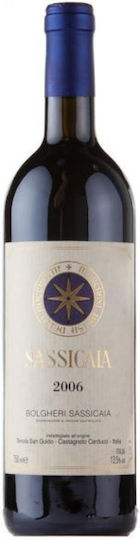 Tenuta San Guido Sassicaia Bolgheri D.o.c 2021 750ml Ξηρός Ήσυχος 85% Cabernet Sauvignon 15% Cabernet Franc Bolgheri Sassicaia Denominazione Di Origine Controllata D.o.c