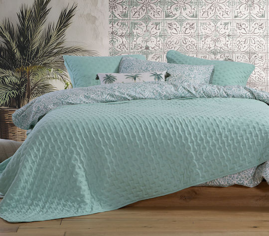 Nef-Nef Homeware Adelle Υπέρδιπλο Πράσινο 230x240cm