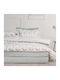 Das Home Super-Double Bed Sheets Set with Rubber Hugger 170x200+35cm 4 Pieces