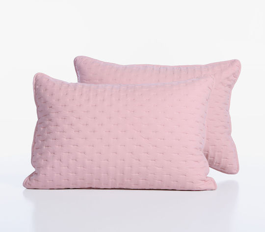 Nef-Nef Homeware Homeware Σετ Μαξιλαροθήκες Pink 52x72εκ.