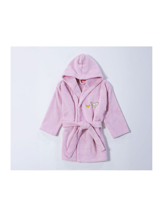 Nef-Nef Homeware Παιδικό Μπουρνούζι Cute & Sweet Lilac με Κουκούλα