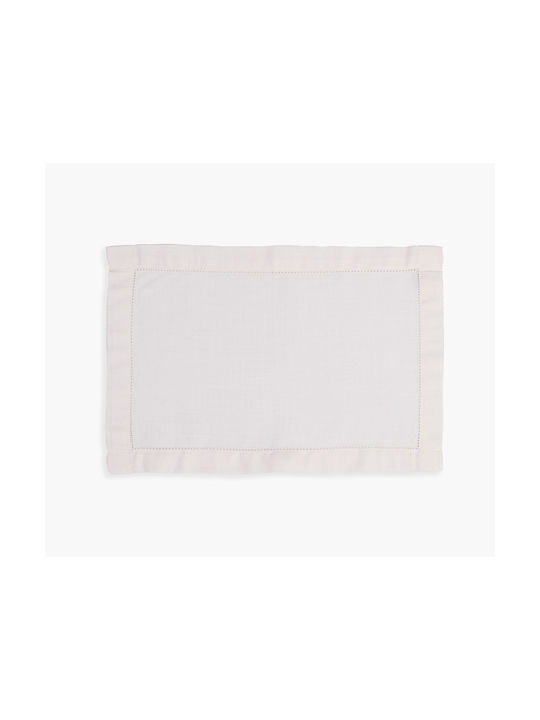 Nef-Nef Homeware Steady Tischsets Stoff Weiß 48...