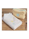 Nef-Nef Homeware Σετ Βρεφικές Πετσέτες 2τμχ Happy Ecru 70x140cm Βάρους 420gr/m²