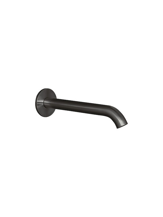 Set Mischbatterie & Einbaubrause für Dusche Edelstahl Schwarz