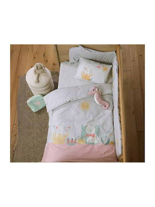 Nef-Nef Homeware Pic Nic Together Baby Quilt Baumwolle Pic Nic Together 110x140cm