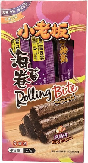 Taokaenoi Rulou De Alge Bbq Multipack 27g