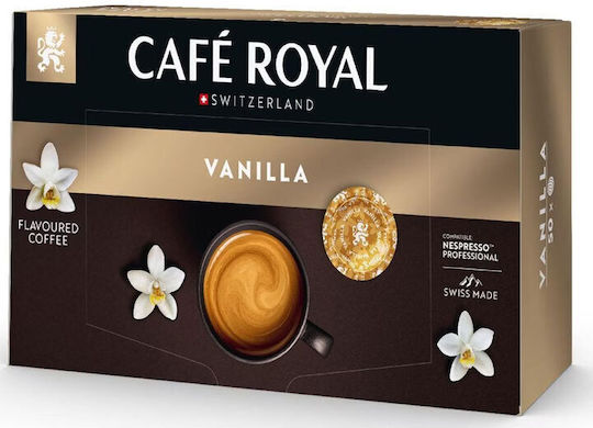 Cafe Royal Capsule Espresso Vanilie Compatibile cu Aparat Nespresso Professional 50caps