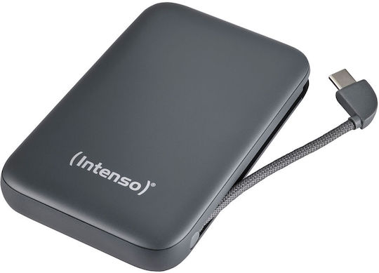 Intenso S10000 Power Bank 10000mAh με Θύρα USB-C Γκρι