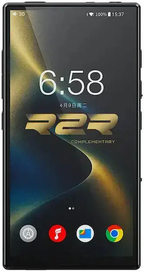 Fiio M33 R2r Tragbarer Musikspieler Schwarz – 24bit Diskreter R2r Android 13 Dap