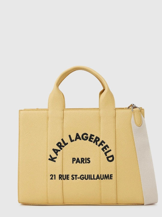 Karl Lagerfeld Women's Yellow Handbag