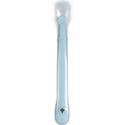Queen Mother Baby Löffel Silky Spoon aus Silikon Blau Queen Mother Baby Löffel Silky Spoon aus Silikon Blau