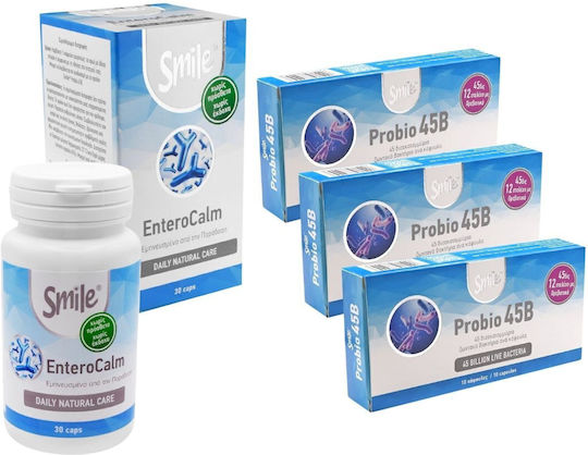 AM Health Enterocalm Nahrungsergänzungsmittel mit Probiotika 280mg 30 Kapseln