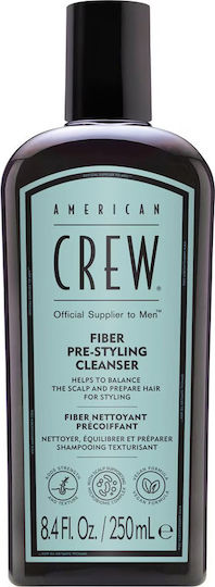 American Crew Fiber Pre-styling Cleanser Hair Shampoo 250 Ml