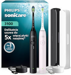 Philips Sonicare 3100 Hx4072/42 Elektrische Zahnbürsten Set 2 Stück Philips Sonicare 3100 Hx4072/42 Elektrische Zahnbürsten Set 2 Stück