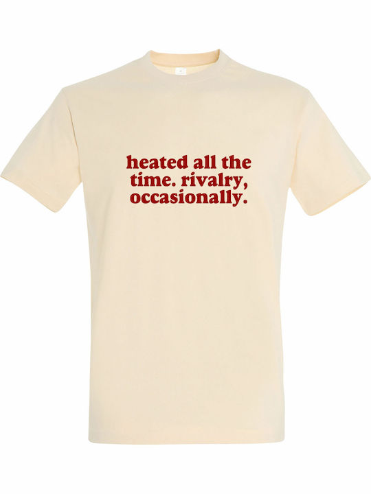 kirikoko Heated All The Time Rivalry Occasionally, Funny Sports Trash Talk Quote T-shirt Βαμβακερό kirikoko Heated All The Time Rivalry Occasionally, Funny Sports Trash Talk Quote T-shirt Βαμβακερό