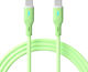 USB Type-C Кабел USB Type-C 1м Ak-usb-69 60W Силикон Зелен