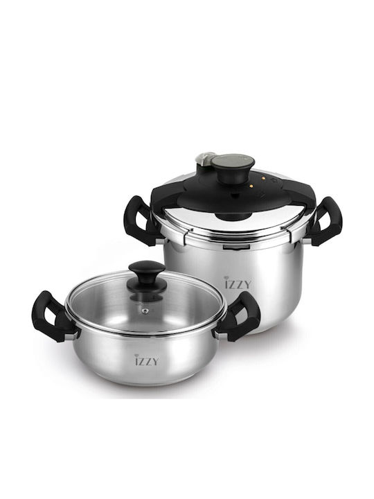 Izzy Vitaboost Multi Set Set Quattro Тенджери Под Налягане 8л + 6л