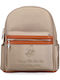 Damentasche Rucksack Schulter Beiges