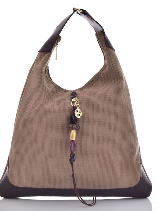FRNC Women's Shoulder Bag Beige