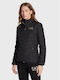 Short Women's Jacket for Winter Black