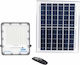 Proiector LED Solar Etanș 100W cu Telecomandă IP66