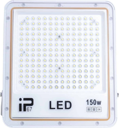 Proiector LED Etanș 150W Alb Rece 6000K IP66